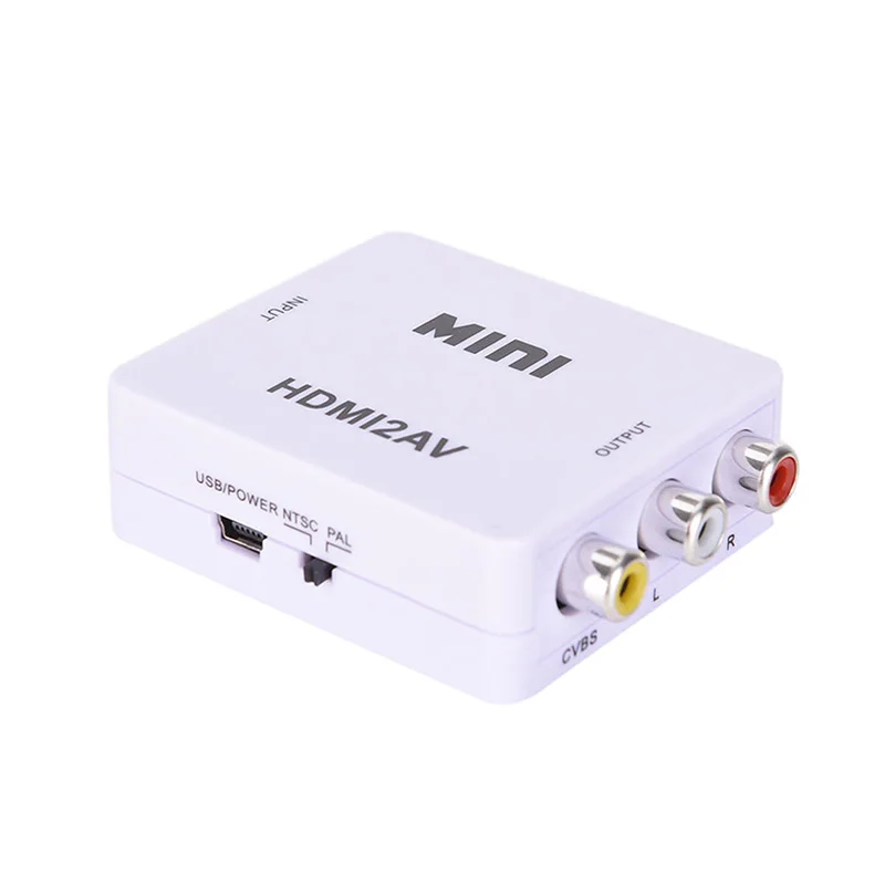 2019 Горячая HDMI в AV адаптер конвертер кабель CVBS 3RCA 1080P композитный видео аудио