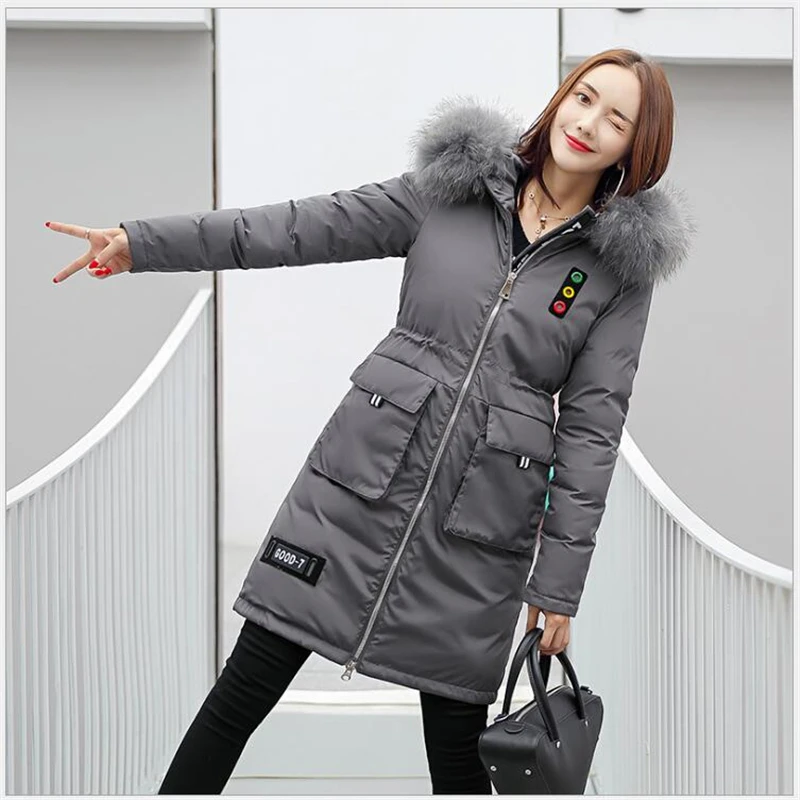 Парка женская горячая Распродажа 2019 зимние женские пальто утепленная куртка и