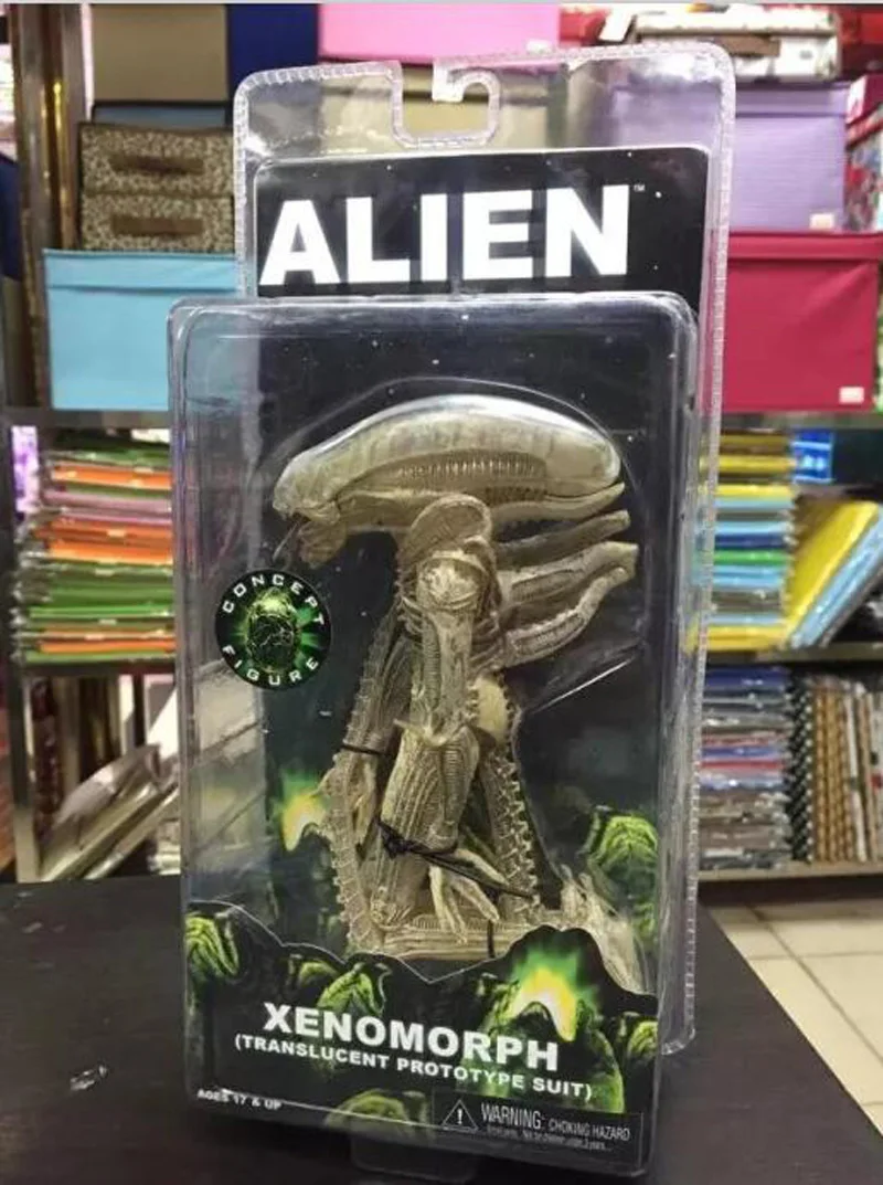 Aliens vs Predator Grid Alien Xenomorph полупрозрачный прототип костюма воин инопланетянин