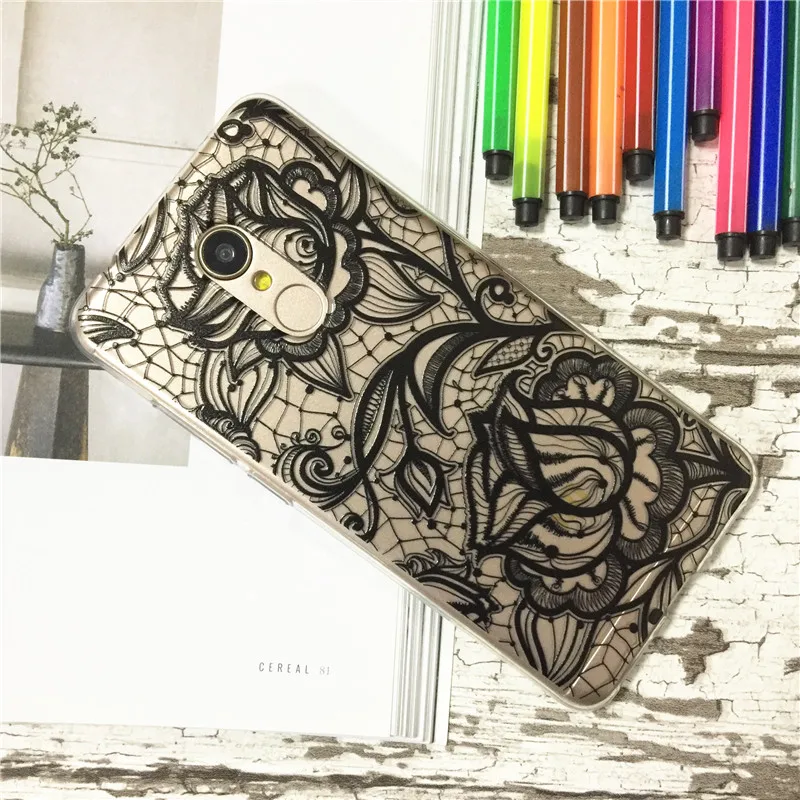 xiaomi redmi 5 Case Silicon mandala totem Painting Soft TPU Back Cover for plus Phone fitted shell |