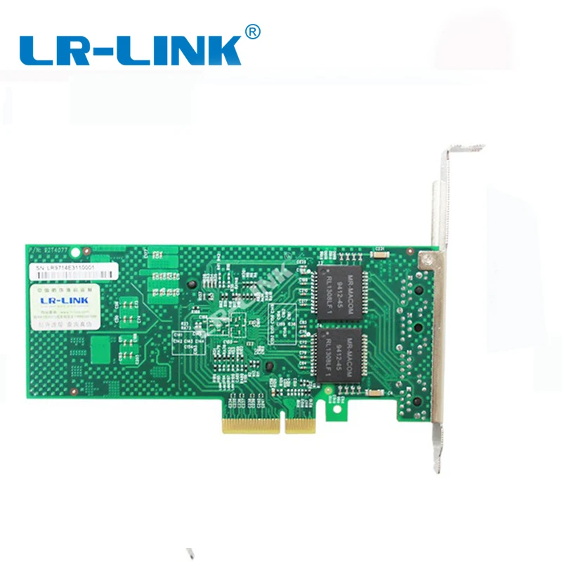 LR-LINK 9724PT Gigabit Ethernet сетевой адаптер Quad Порты и разъёмы PCI Express карты 1000 МБ Intel I350-T4