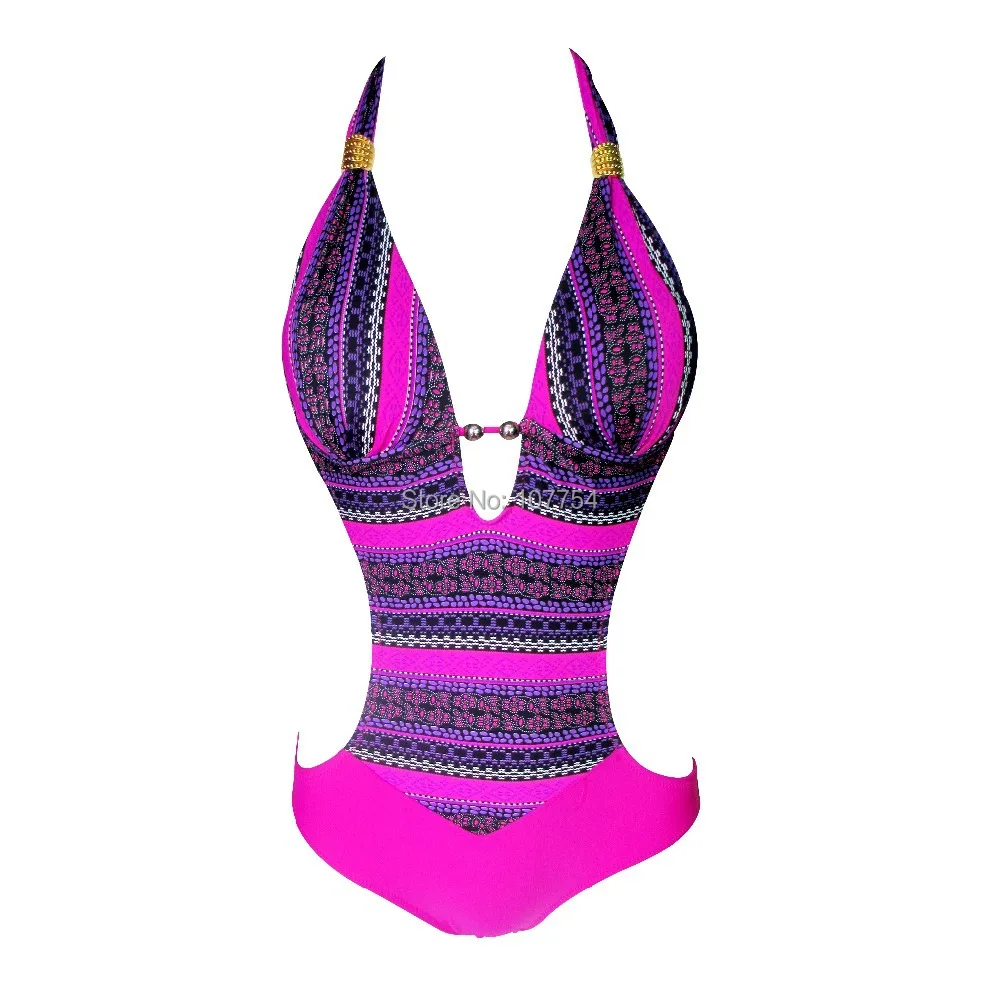 Купальник One Piece Купальники Женщины Монокини Push Up Купальный Костюм для Женщи