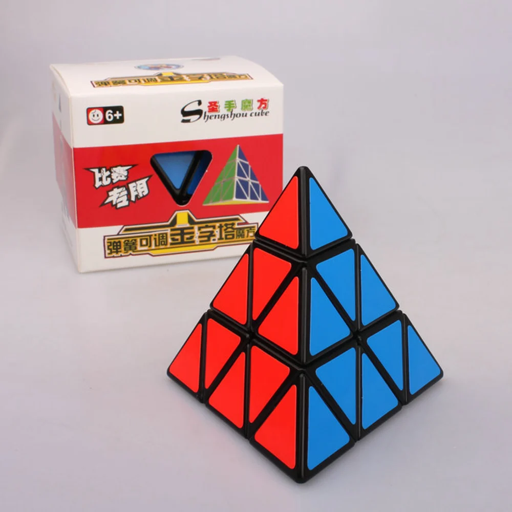 Новинка Shengshou треугольная пирамида пластиковый 98 мм 3x3x3 скоростной Магический