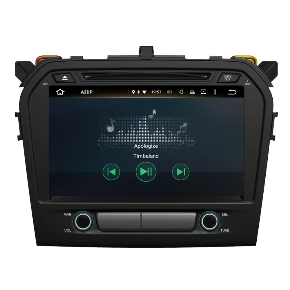 9 дюймов Android 8 0 Восьмиядерный 4 Гб + 32 ГБ Автомобильный ПК GPS Радио стерео для Suzuki