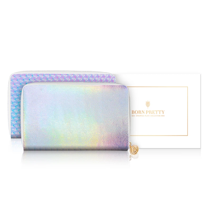 BORN PRETTY 72 слота Holo змеиная штамповка пластина Держатель для дизайна ногтей тарелка-Органайзер