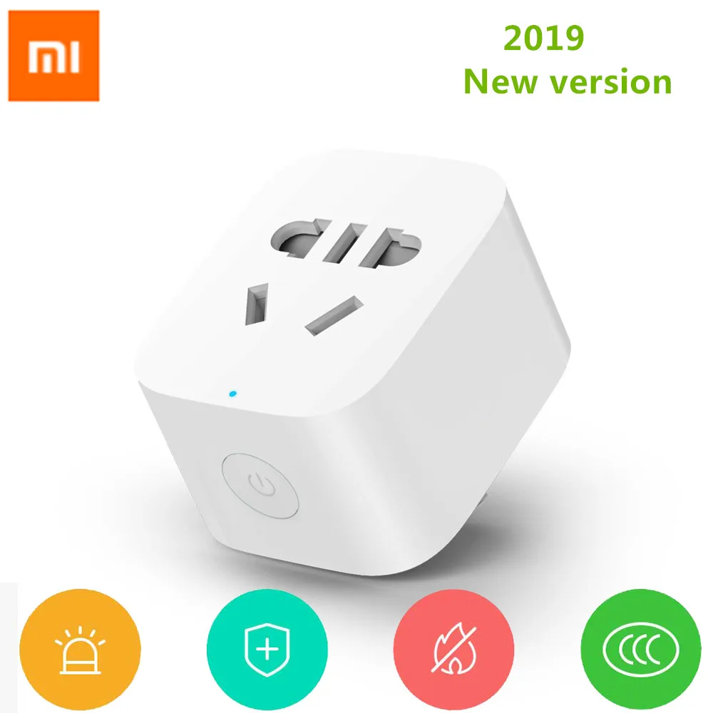 Умная розетка Xiaomi Mijia с Wi Fi Беспроводной удаленный выключатель адаптер для умного