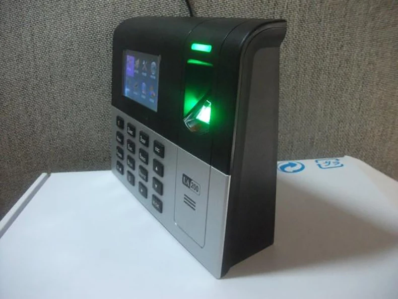 Система Linux UA200 ZK Биометрический отпечаток пальца посещаемость времени TCP/IP связь