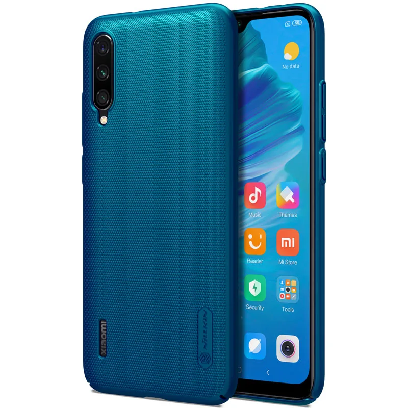 Синий Для Xiaomi mi A3 A2 A1 6X CC9E CC9 Nillkin жесткая ультраматовая защитная накладка на заднюю панель для Xiaomi mi A3 mi A2 mi A1 mi A3 A2 A1 чехол для телефона - Цвет: Синий