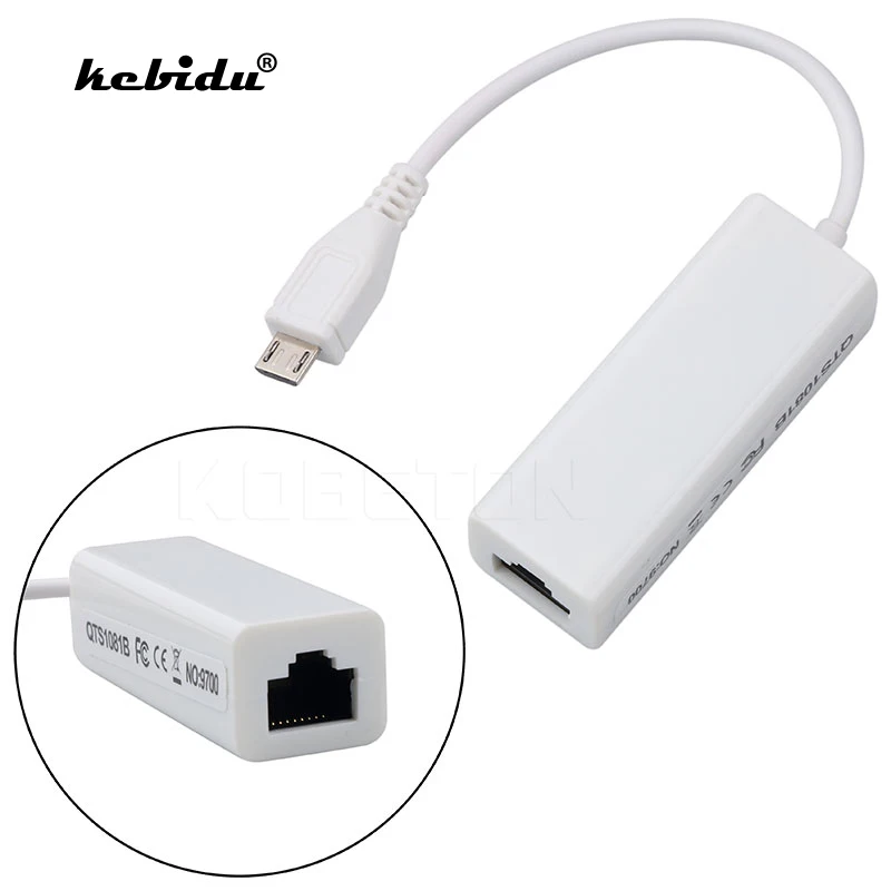 Kebidu для микро флеш накопителя USB Сетевая карта беспроводной локальной сети Ethernet