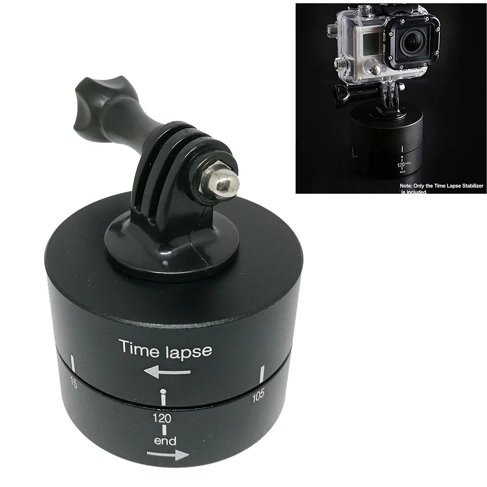 Для Go Pro аксессуары 120 MUNITE 360 градусов панорамирование вращающийся промежуток