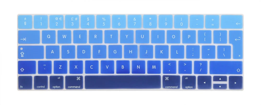 Чехол для клавиатуры 2016-2018 Macbook Pro 13 15 дюймов с сенсорной панелью новая модель A1706