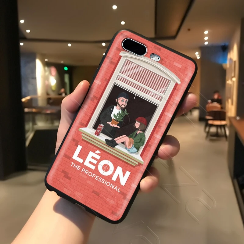Чехол Lavaza Leon Matilda Natalie Portman для iPhone 11 Pro XS Max XR X 8 7 6 6S Plus 5 5s se |