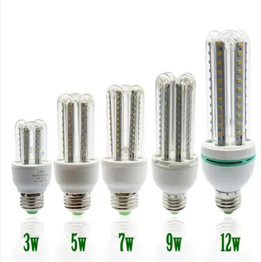 Светодиодная лампа E27 кукурузная 3 Вт 5 7 9 15 20 24 30 32 SMD2835 энергоэффективные