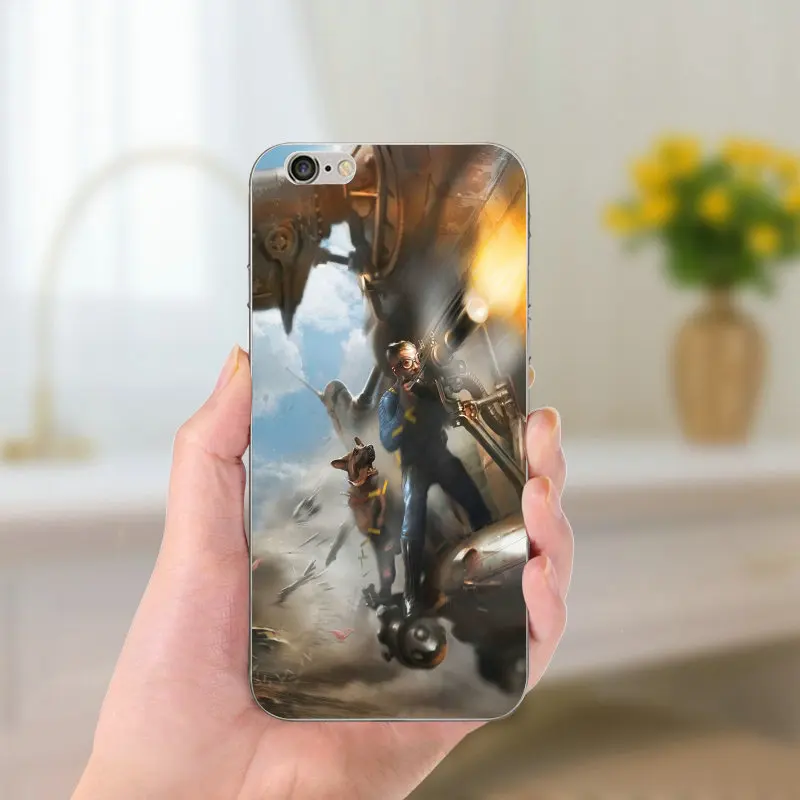 Мягкий Силиконовый ТПУ Fallout 4 видео игры телефонные чехлы для iPhone 8 7 6 s плюс X 5 5S SE 5C
