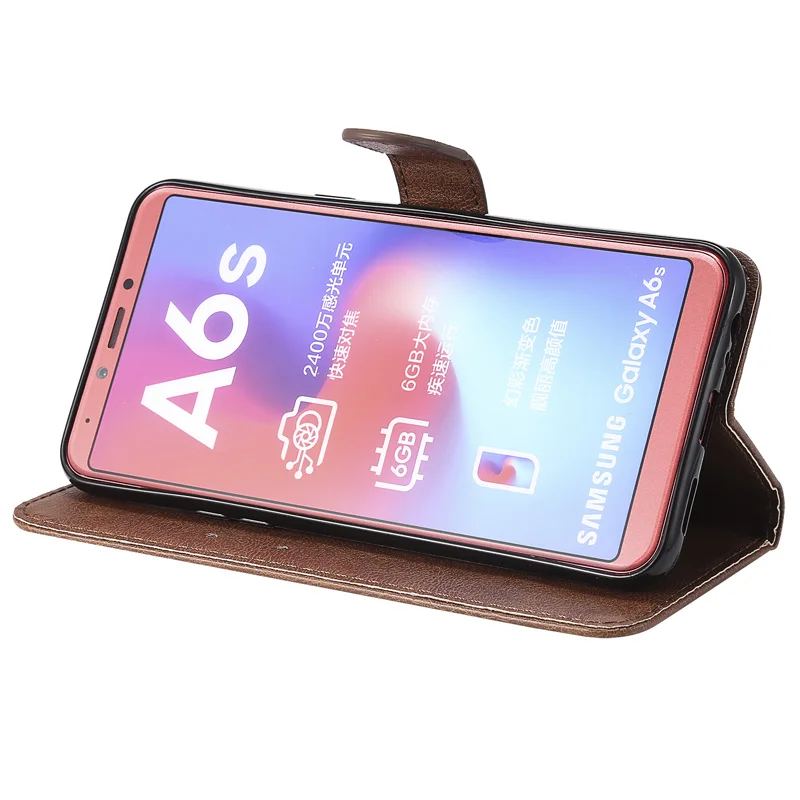 Кошелек из искусственной кожи чехол для телефона откидная крышка сумка Samsung A3 A5