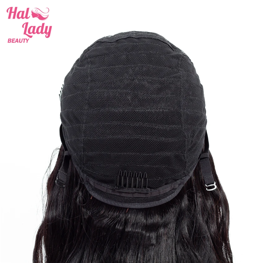 Бразильские парики Halo Lady Beauty из человеческих волос на сетке 4*4 с выщипанными