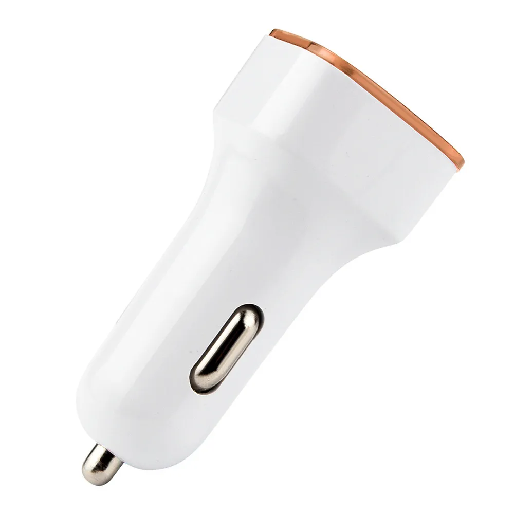 LED Dual USB Автомобильное зарядное устройство 2 порта адаптер прикуриватель для