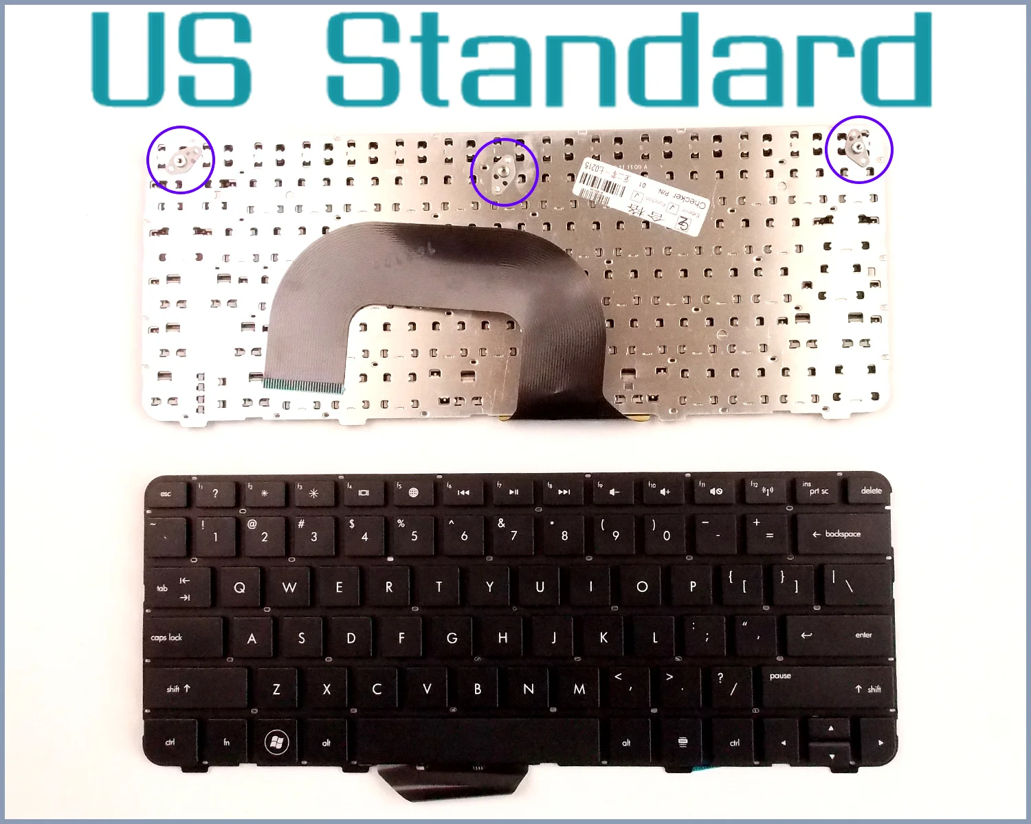 Английская версия клавиатуры для ноутбука HP PAVILION DM1-3000 DM1Z-3000 DM1Z-3200 DM1-3001 DM1-3100 |