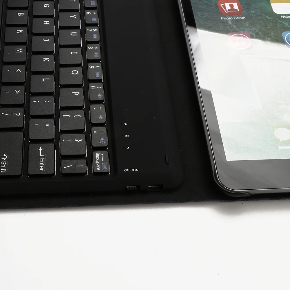 Bluetooth клавиатура 2019 Беспроводная для IPAD Pro9.7 10 5 кожаный чехол планшета с защитным