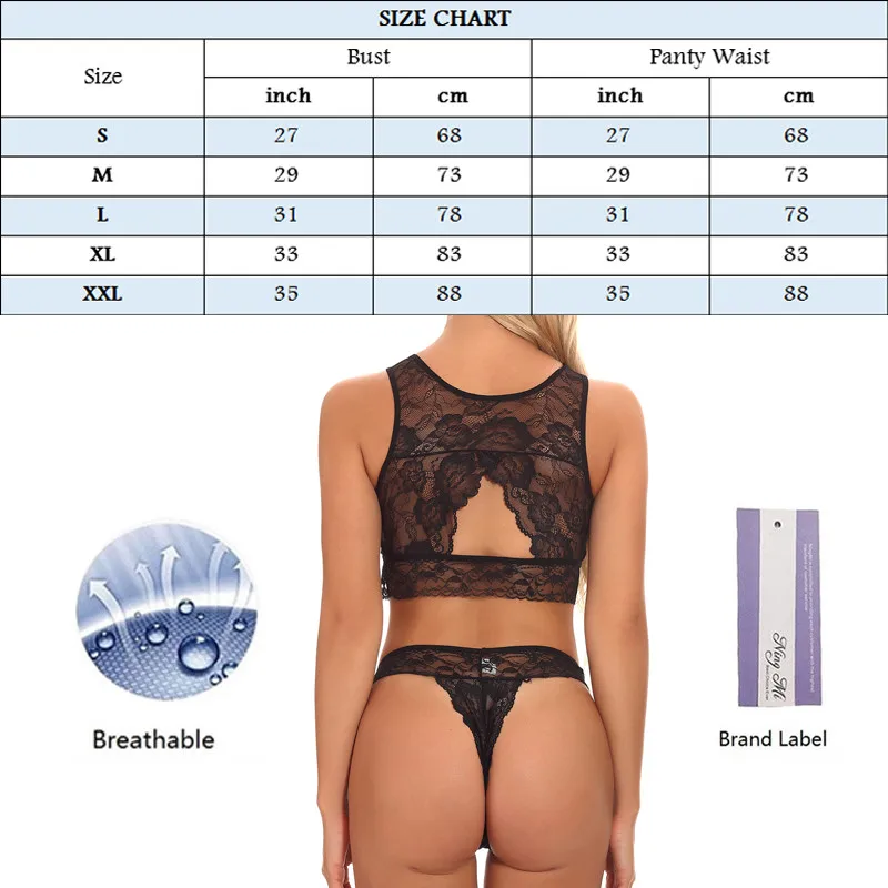 NINGMI сексуальный комплект нижнего белья два кружева бюстгальтер G Sting набор для