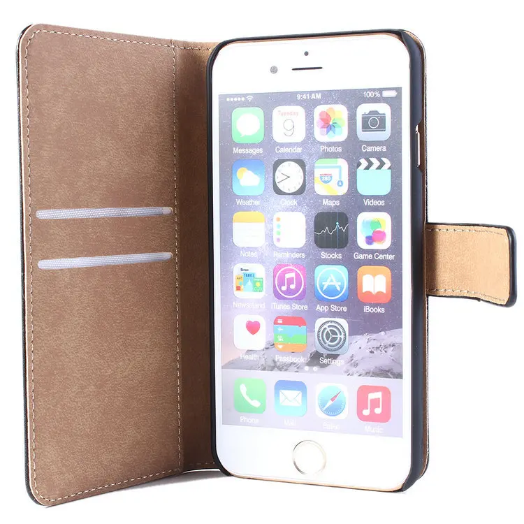 JKLONG New-FlipNew Flip Wallet Stand Leather Case Cover For Apple iPhone 6 4.7 50% |