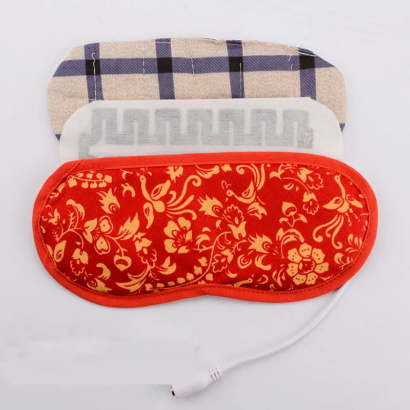 Usb moxa massage eye mask relaxation ease fatigue regular thermostat moxibustion electric heating health hot |