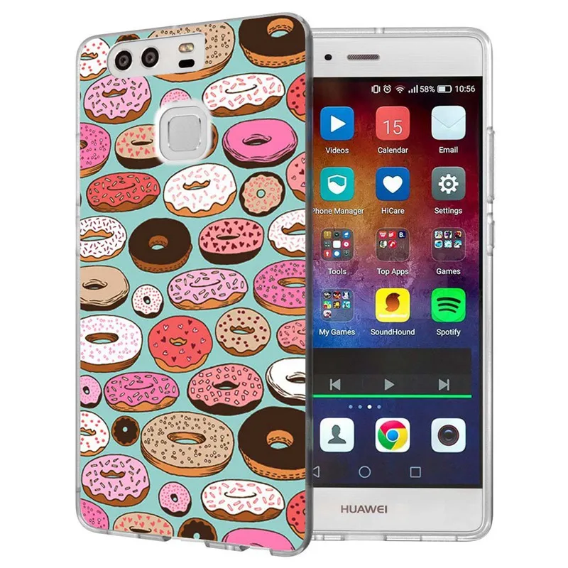 Для Huawei P9lite/P8 Lite 2016 2017 Y5 II 2 Y5ii/Y6 Compact/Honor 5A LYO-L21 Мягкий ТПУ силиконовый прозрачный