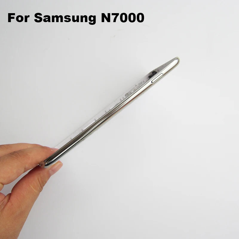 Для samsung Galaxy Note 1 я N7000 i9220 полный Корпус случае Запчасти для авто задняя крышка +