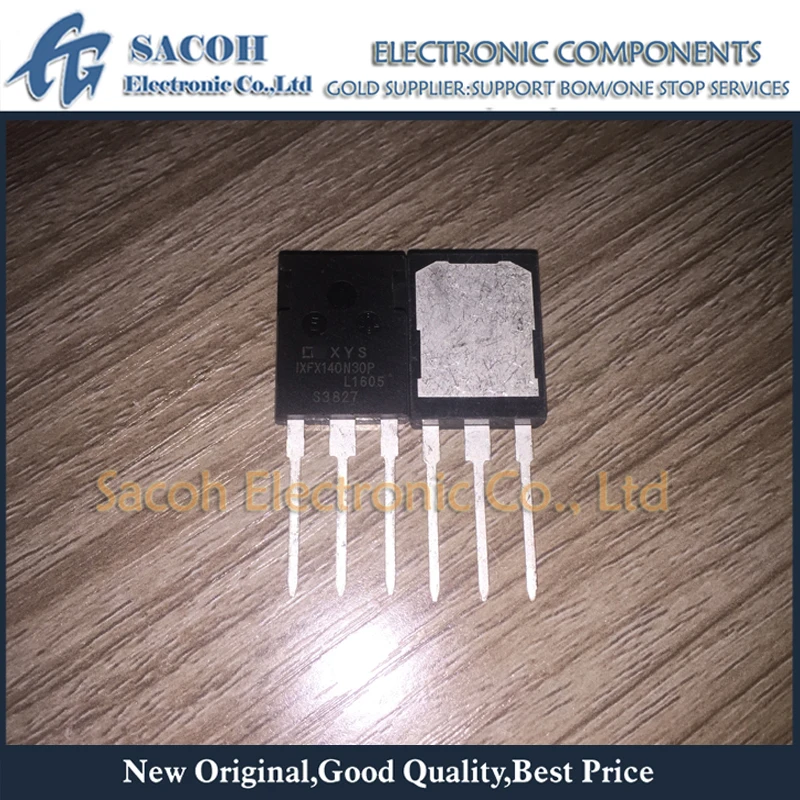 New Original 2PCS/Lot IXFX140N30P IXFX140N30 OR IXFX140N25T TO-247MAX 140A 300V Power MOSFET Transistor