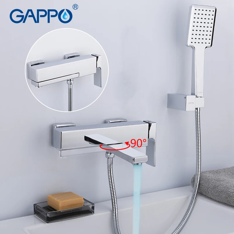 Душевая система GAPPO кран Водопад из латуни для ванной комнаты|Душевая система| |