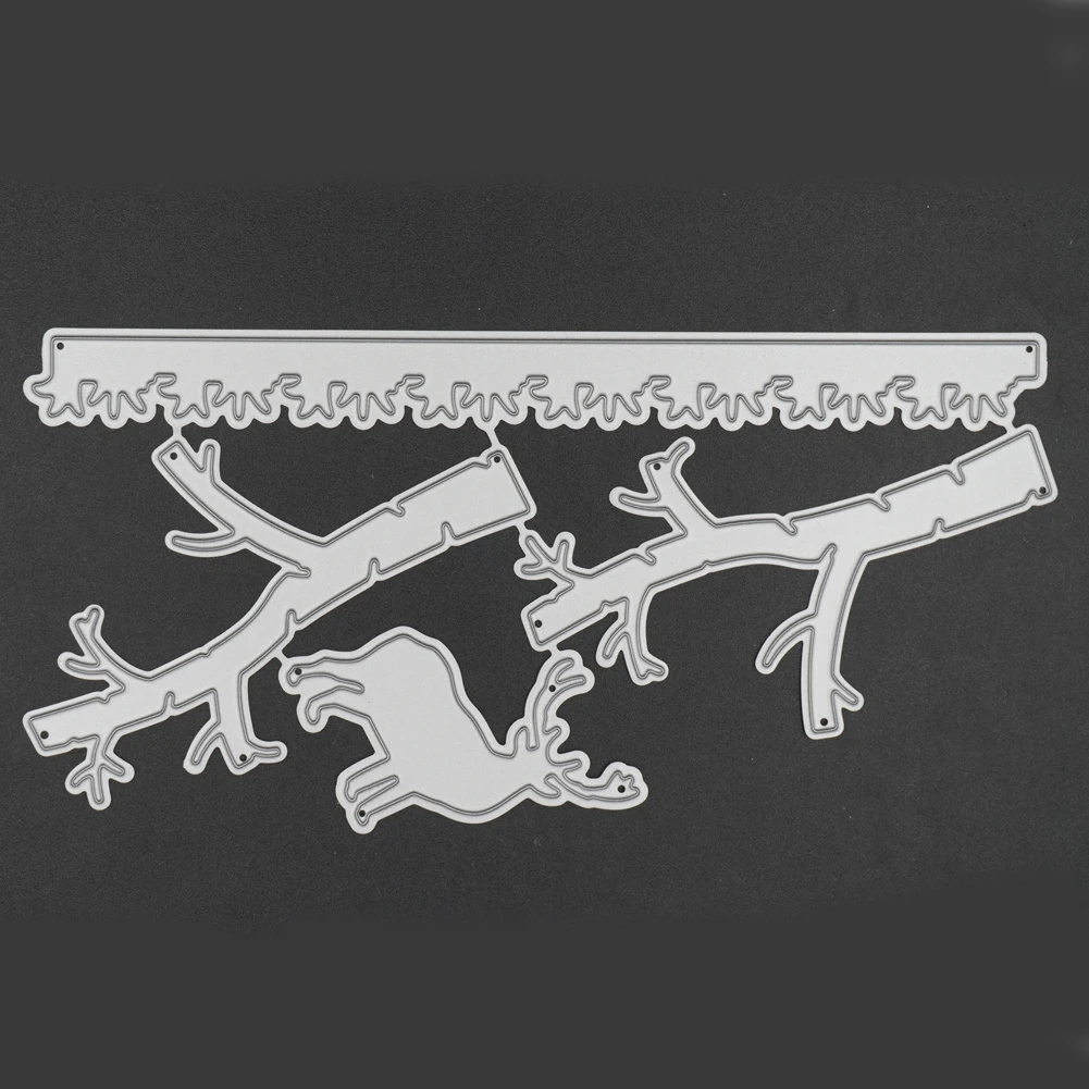 2018 HOT Metal Cutting Dies Forest Deer Frame Decorative Scrapbooking Steel Craft Die Create Stamp Embossing Card Stencil | Дом и сад