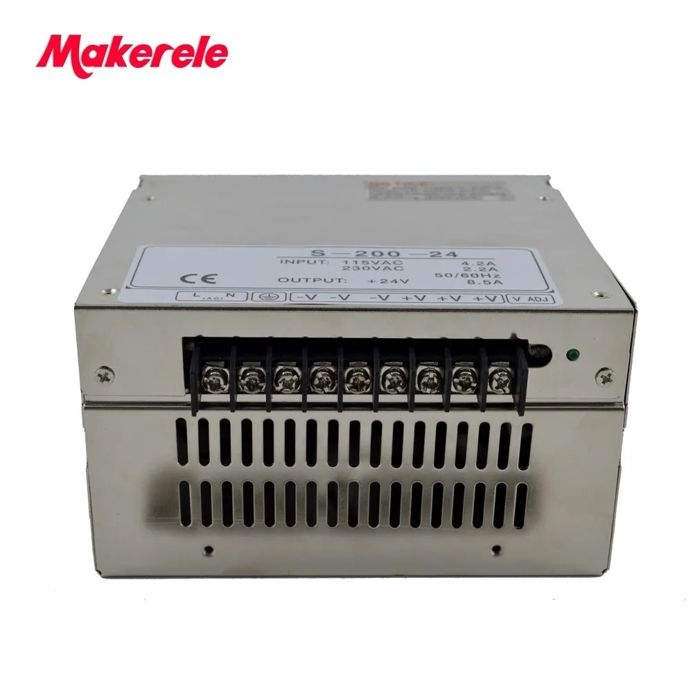 Input switch 110/220V ac Switching Power Supply Driver CE certified Output 40A 16.5A 8.3A 4.2A 200W for LED Strip Indoor Use|switch power|switching