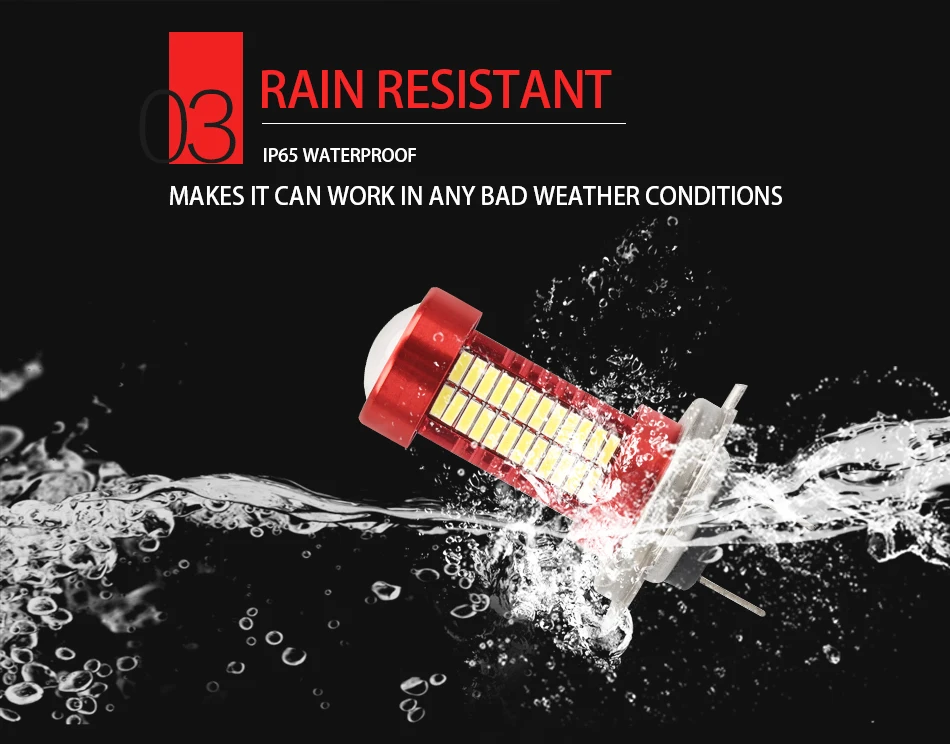 Aileo H7 светодиодный лампы Супер яркий 4014 чип 106 SMD Противотуманные фары автомобиля 12V 24V 3000K 6000K белый/желтый/синий/красный
