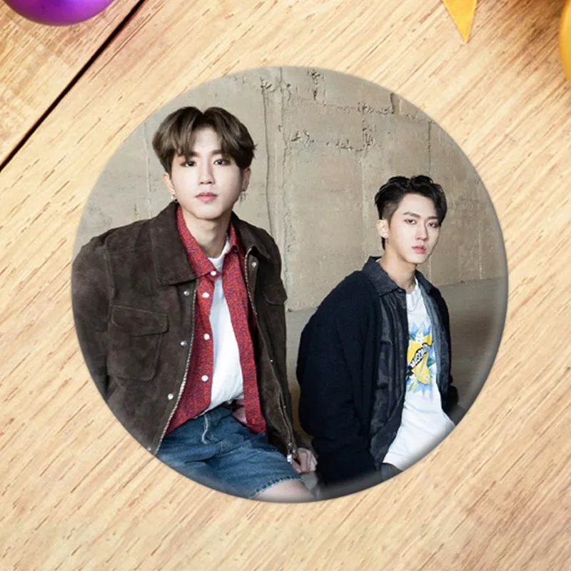 Новая Мода Kpop, Детский круглый значок для сумки, шляпы, одежды, модные нагрудные булавки, брошь Bang Chan Lee Felix