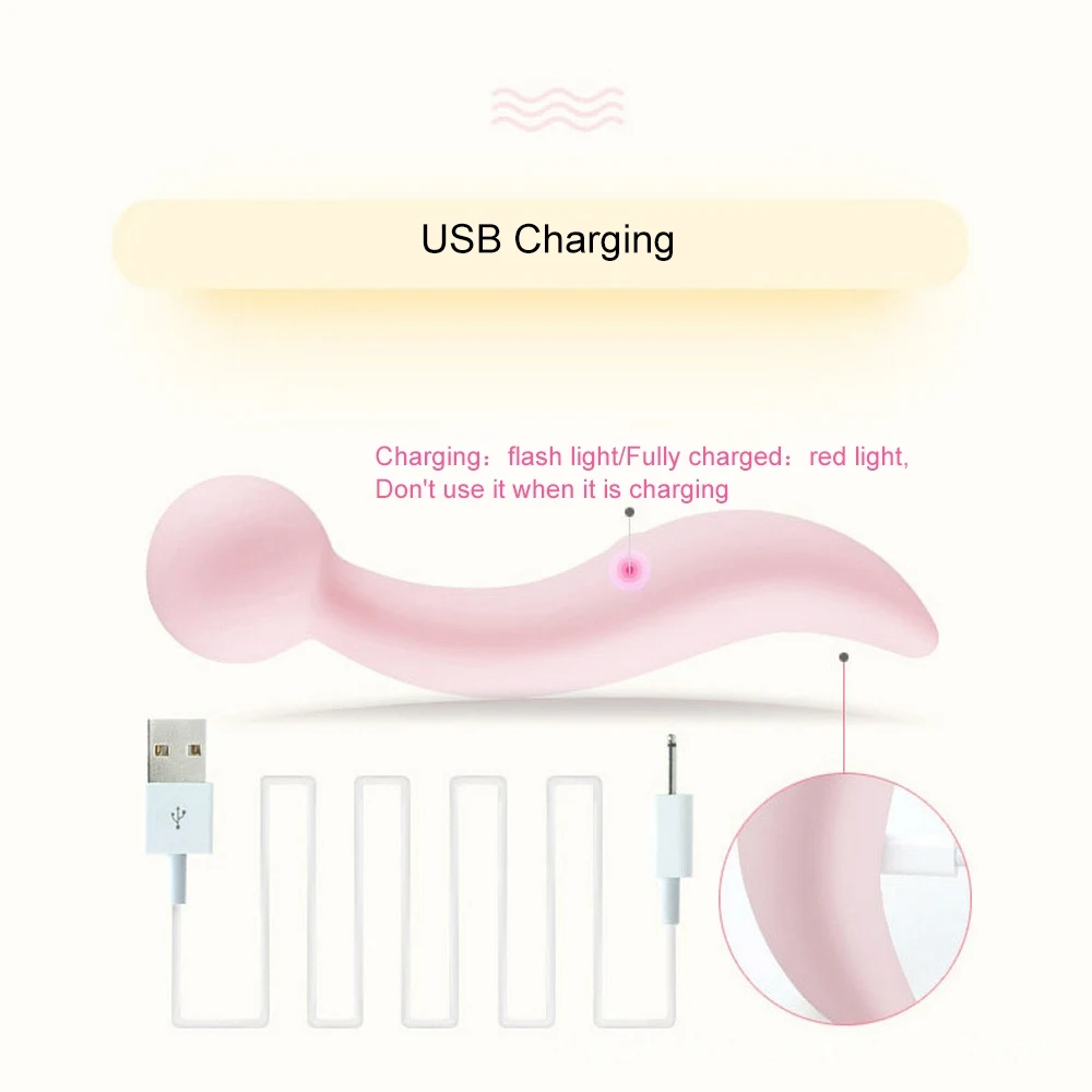 8 Режимы дилдо вибратор AV Волшебная палочка массажер интимные игрушки для женщин