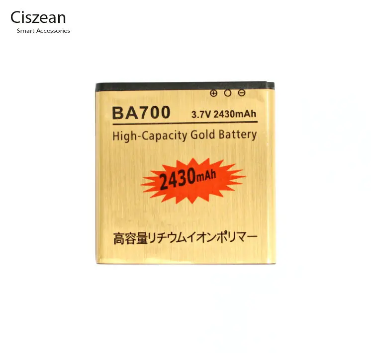 Ciszean 1x2430 мАч BA700 Золотая сменная батарея для Pro MK16I Neo MT15I V MT11I Ray ST18I LT16I + код