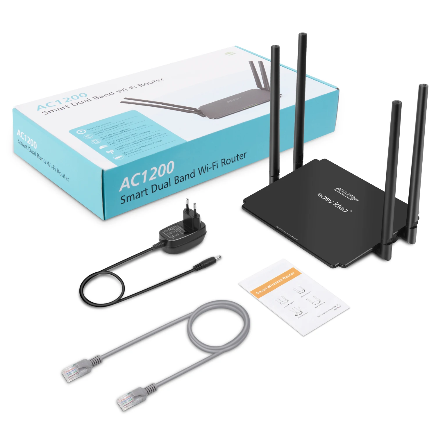 Wi-Fi маршрутизатор усилитель WiFi удлинитель 1200 Мбит/с маршрутизатор Wi-Fi точка доступа двухдиапазонный 2,4G/5 ГГц Смарт-приложение управление Wi-Fi маршрутизатор
