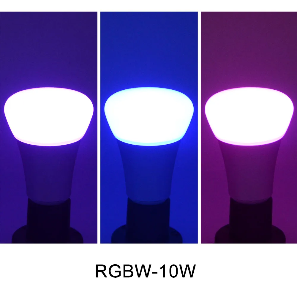 E27 LED 5 Вт 10 RGBW диммируемая лампа AC 85 в-265 в светодиодные лампы Ночник для украшения