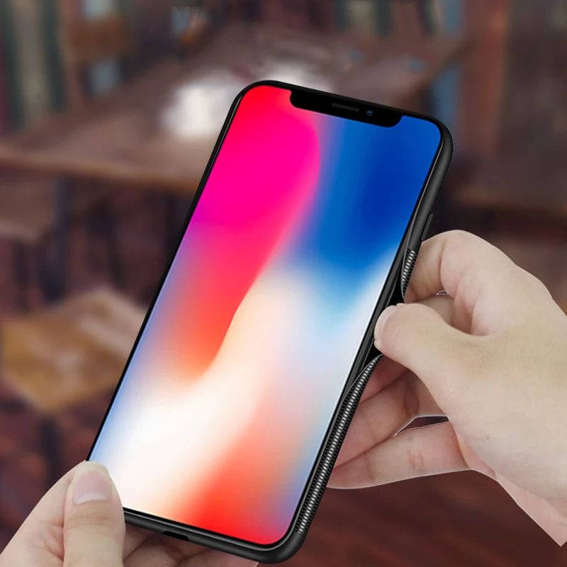 Luxury Magnetic Fabric Cloth Soft Silicone Case For iPhone XS Max XR X 7 8 Plus 6 6s Ultra-thin Texture Phone Cases Cover |