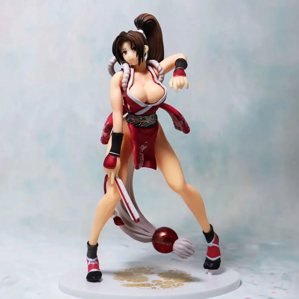 

NEW hot 24cm sexy Mai Shiranui THE KING OF FIGHTERS kof action figure toys Christmas gift with box