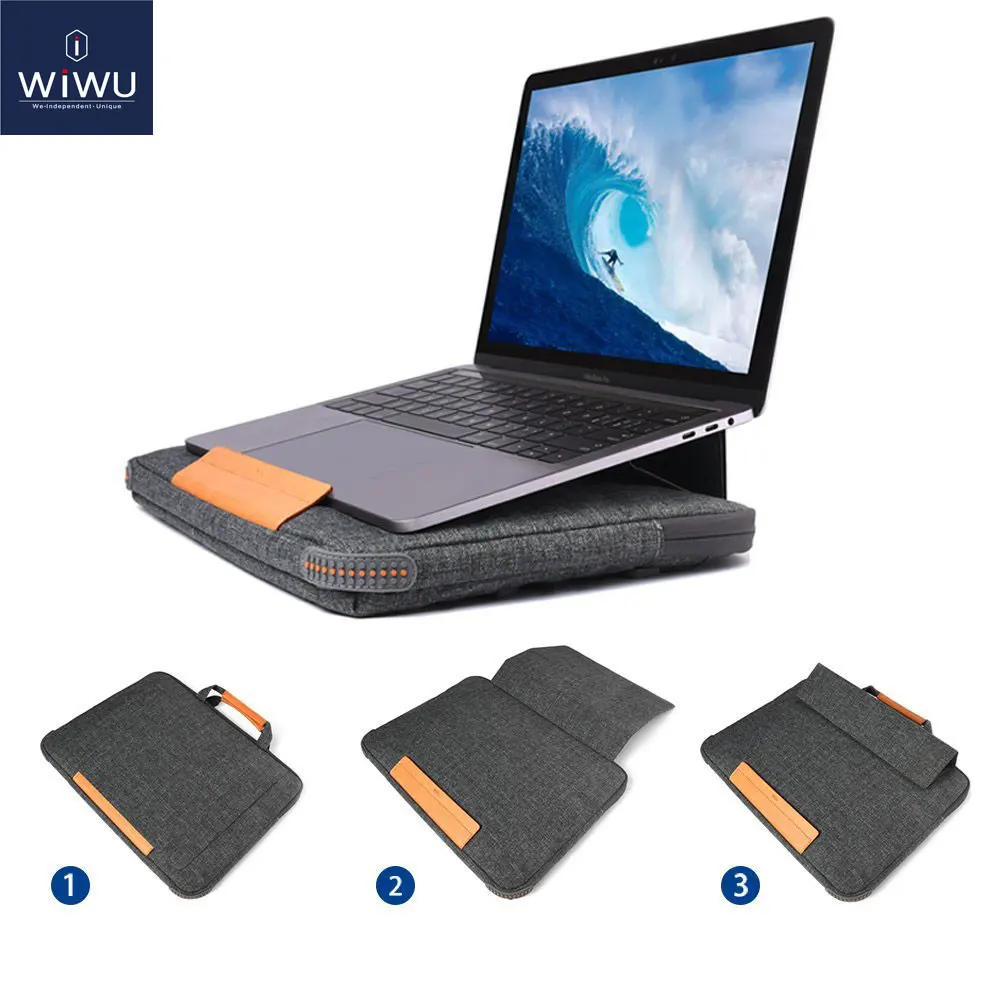 Сумка для ноутбука WIWU чехол MacBook Air Pro 13 15 Портативная сумка планшета