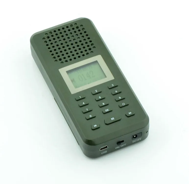 

PDDHKK 20W 126dB Loud Speaker Bird Caller Bird Sound Built-in 150 Bird Voices Goose Duck Hunting Decoy Mp3 Rechargeble Battery