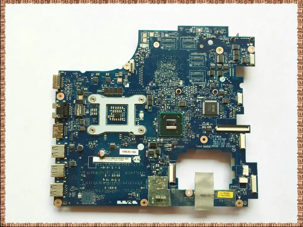 Материнская плата для ноутбука Lenovo G770 Y770 PIWG4 LA-6758P материнская DDR3 Протестирована