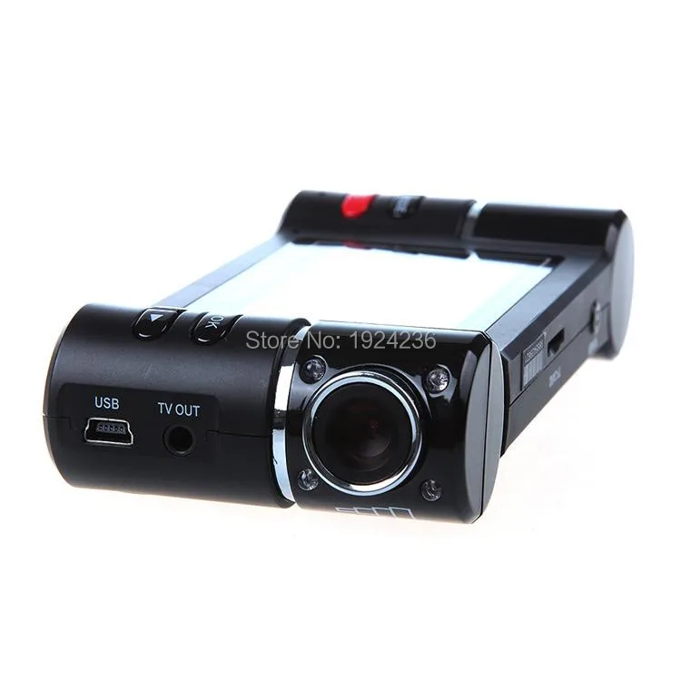 Видеорегистратор Liteon F30 с двумя камерами и функцией ночного видения 2 7 дюйма |