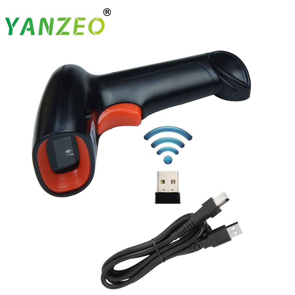 Yanzeo Портативный USB Ручной Проводной беспроводной сканер штрих-кода Bluetooth 1D/2D QR считыватель штрих-кода PDF417 IOS Android IPAD