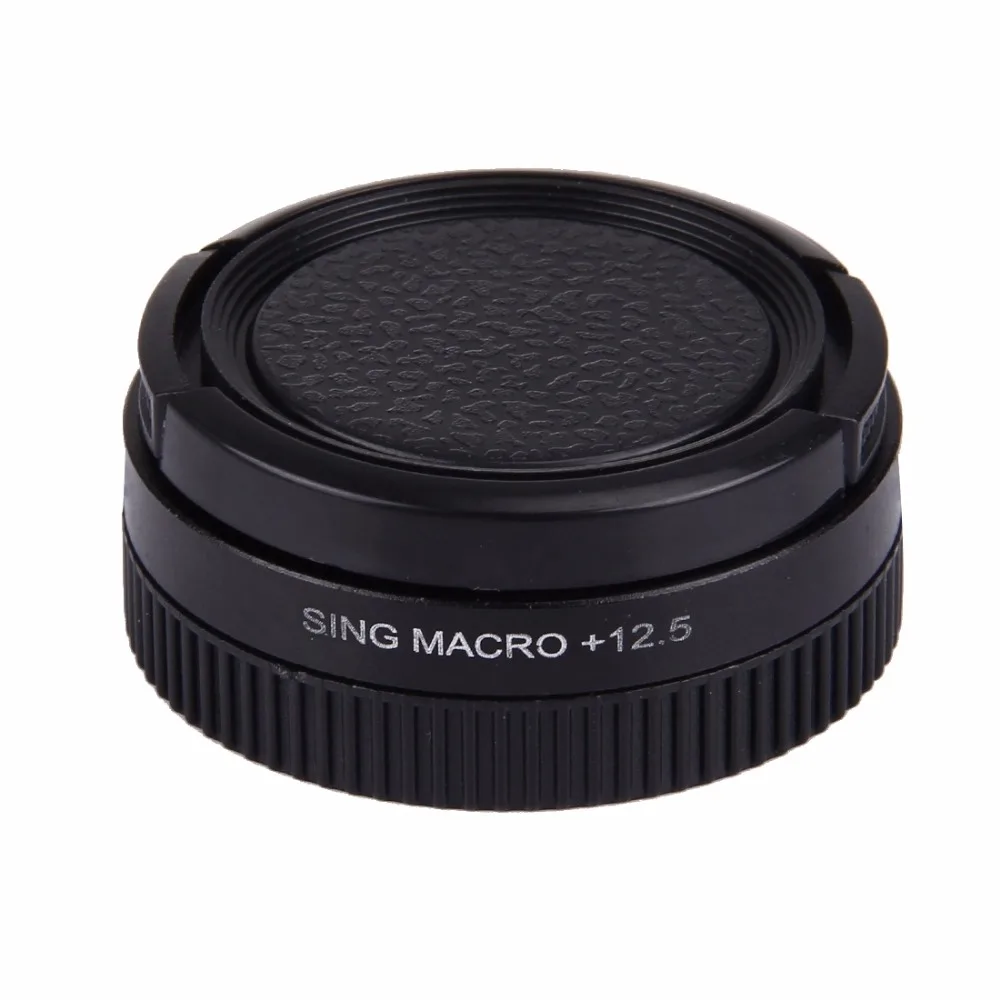 Аксессуары для Go Pro 37 мм 12.5X макрофильтр объектива + Защитная крышка Xiaomi Xiaoyi Yi II 4K