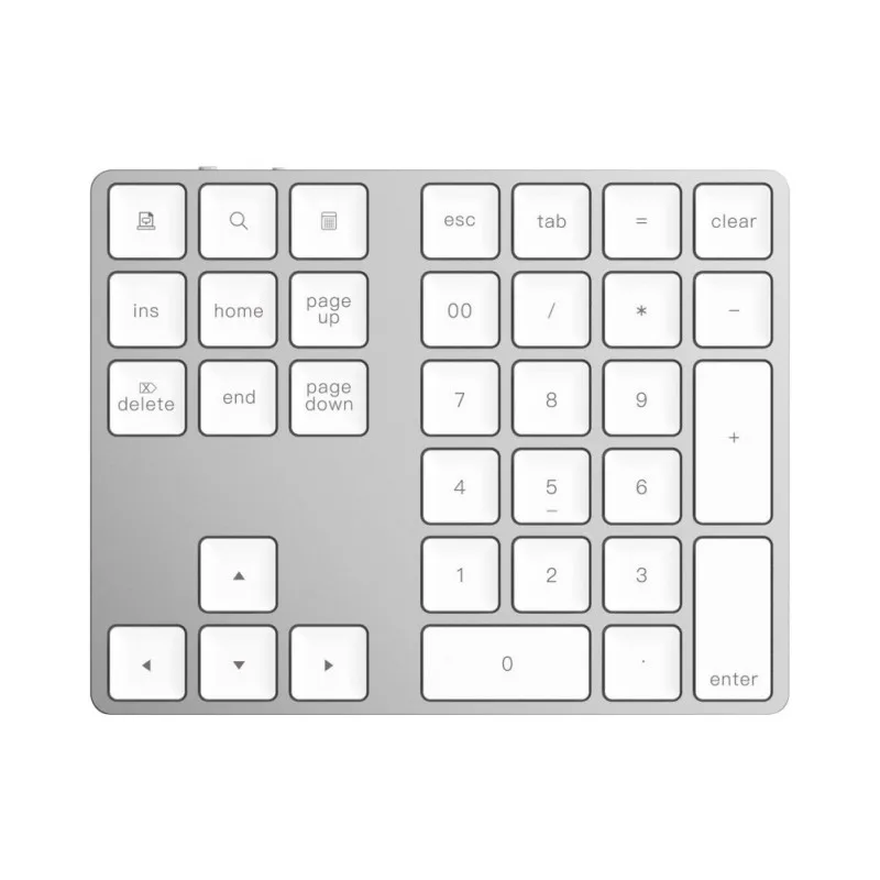 34 клавиши Bluetooth беспроводная цифровая клавиатура Мини Numpad с несколькими функциональными клавишами цифровая клавиатура для ПК Macbook Number Pad Mini