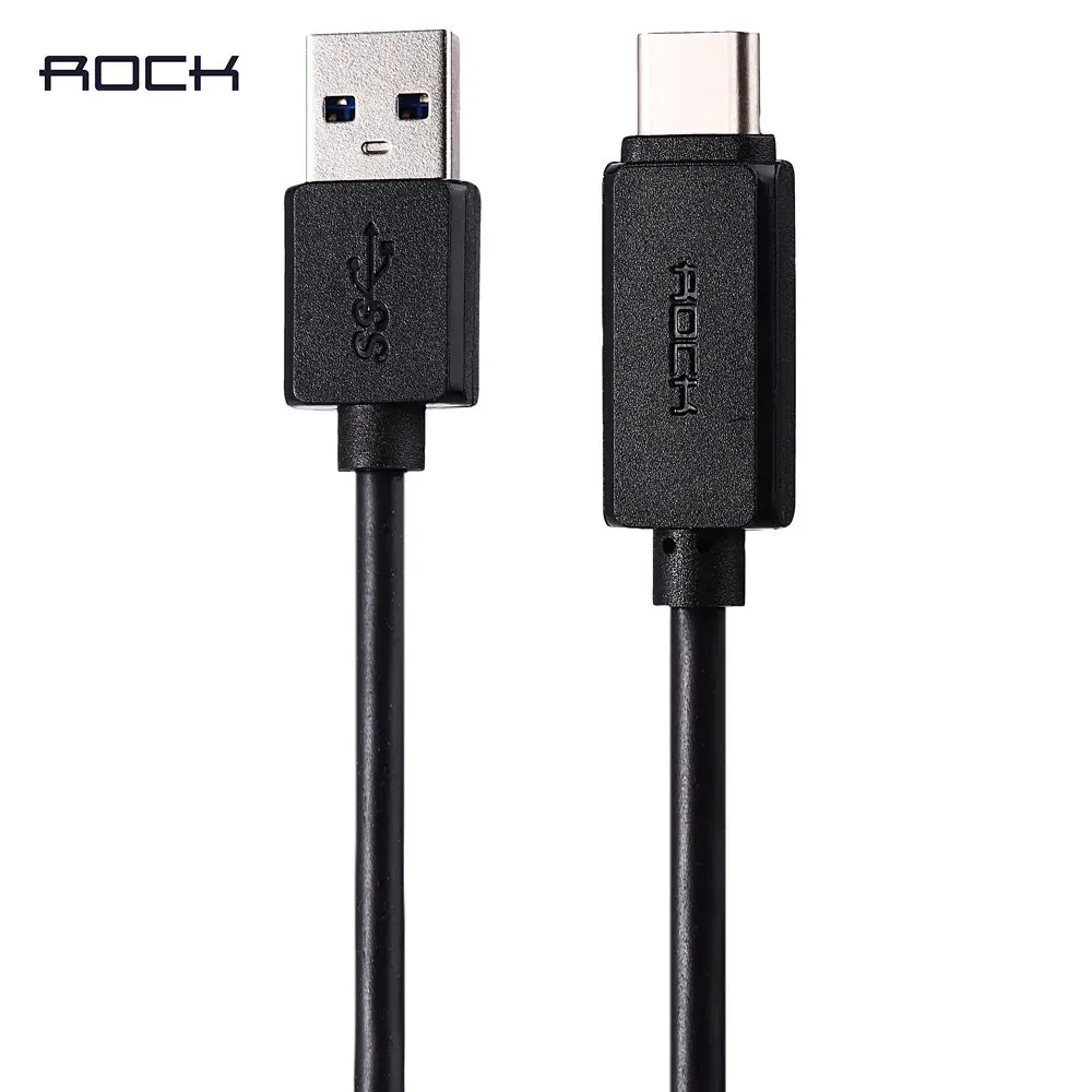 100CM Rock USB 3.0 Type C Cable Data Sync Quick Charge Line Cord For Nexus 5X 6P OnePlus 2 ZUK Z1 Xiaomi 4C MX5 Pro | Электроника