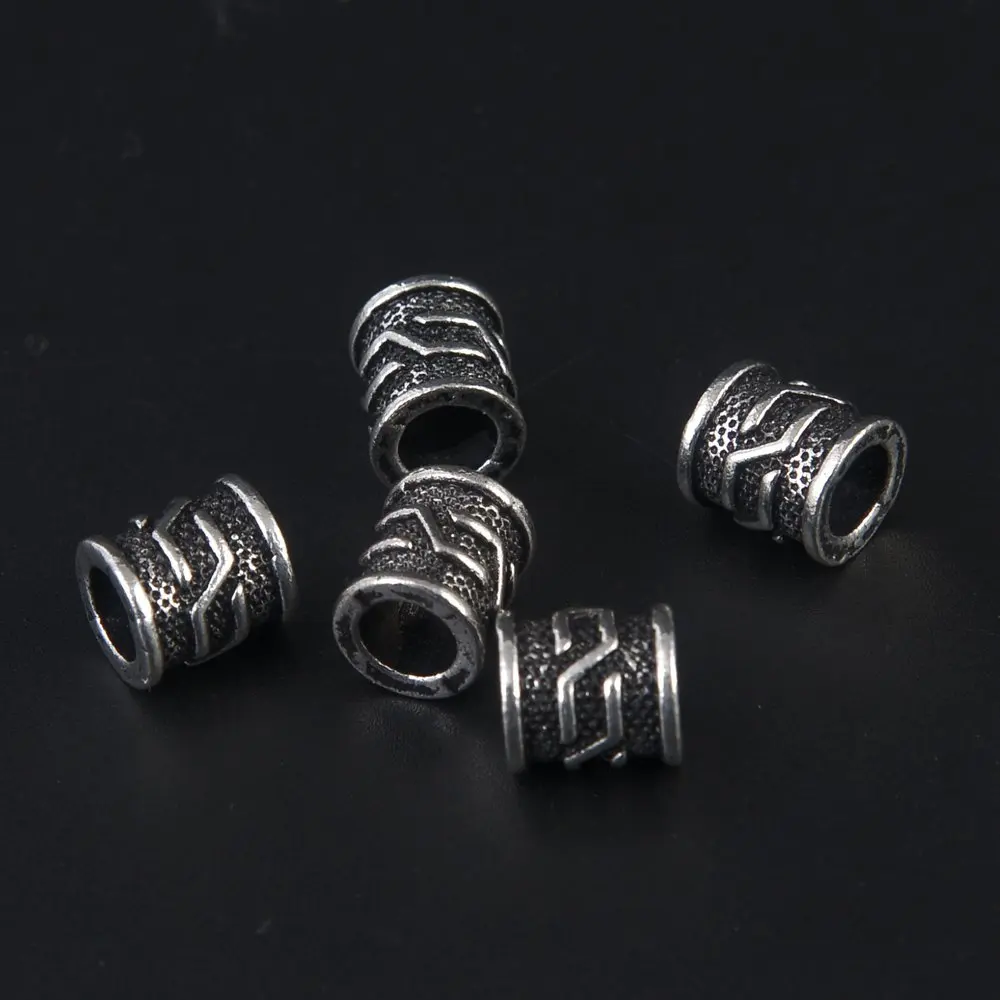 Викинговые бусины для бороды аксессуары волос мужская борода Diy бусы бородатый