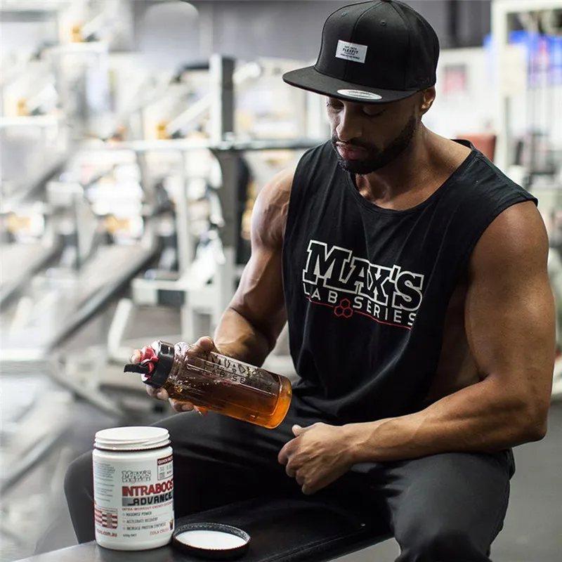 GYMLOCKER Новые майки для тренажерных залов топы фитнеса бодибилдинга брендовые